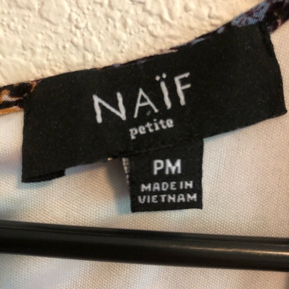 NAIF Tank Top Size Petite Medium - Picture 4 of 8